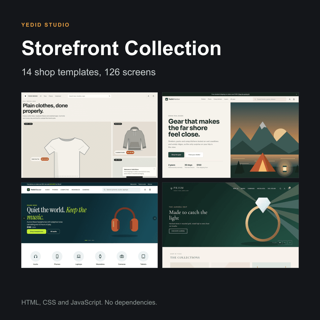 Yedid Storefront Collection cover